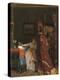 The Visit, before 1869 (Oil on Canvas)-Alfred Emile Stevens-Premier Image Canvas