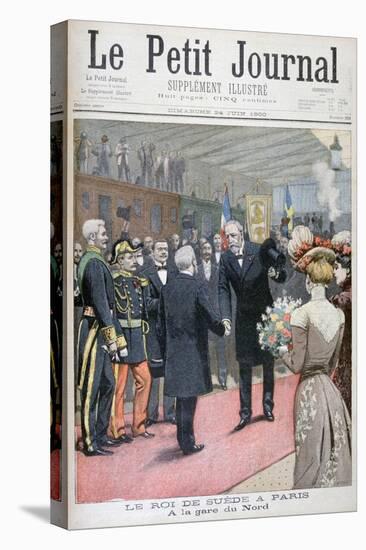 The Visit of the King of Sweden to Paris, 1900-Eugene Damblans-Premier Image Canvas