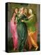 The Visitation, 1528-30 (Fresco) (See 208284 and 60439 for Details)-Jacopo da Carucci Pontormo-Premier Image Canvas