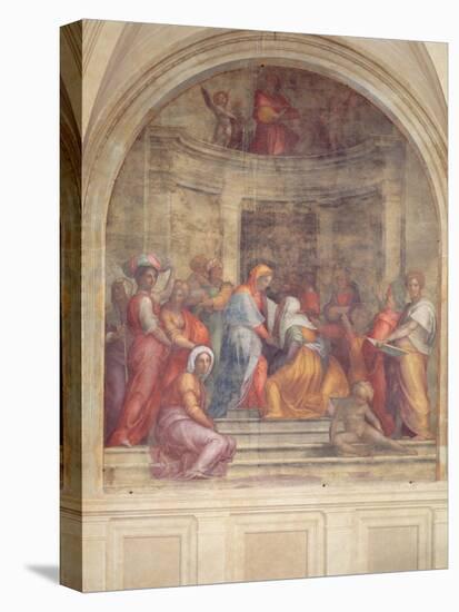 The Visitation, from the Cloister, 1516-Jacopo Pontormo-Premier Image Canvas