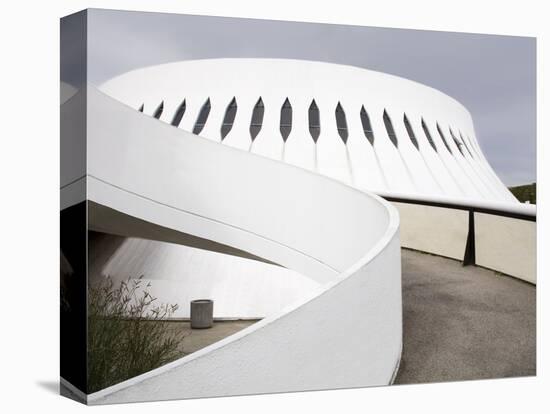 The Volcan Cultural Centre Designed By Oscar Niemeyer, Le Havre, Normandy, France, Europe-Richard Cummins-Premier Image Canvas