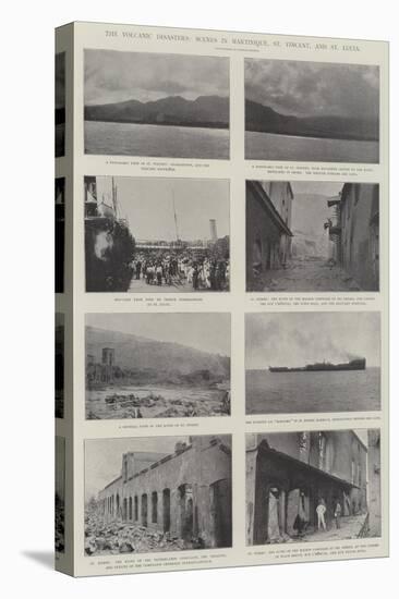 The Volcanic Disasters, Scenes in Martinique, St Vincent, and St Lucia-null-Premier Image Canvas