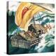 The Voyage of the Kon-Tiki-Ron Embleton-Premier Image Canvas