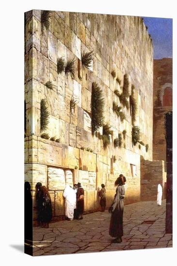 The Wailing Wall, Jerusalem, 1869-Jean Leon Gerome-Premier Image Canvas