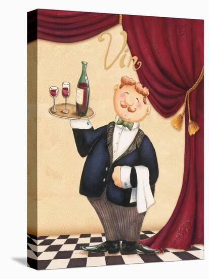 The Waiter-Vin-Daphne Brissonnet-Stretched Canvas