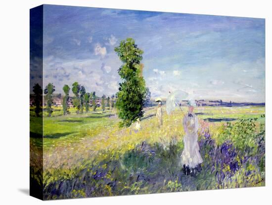 The Walk, circa 1872-75-Claude Monet-Premier Image Canvas