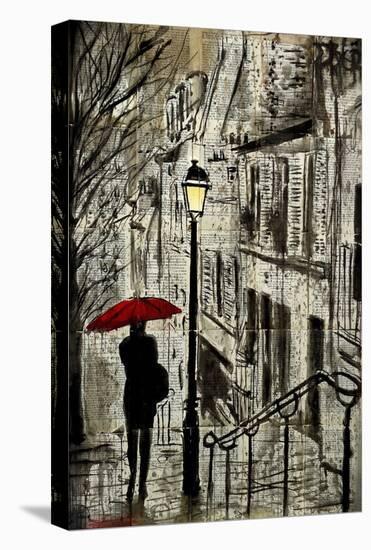 The Walk Home-Loui Jover-Stretched Canvas