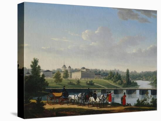 The Walk, the Golitsyn's Estate Pekhra-Yakovlevskoye, 1820-Jacques-François Joseph Swebach-Premier Image Canvas