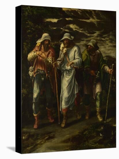 The Walk to Emmaus, C. 1570-Lelio Orsi-Premier Image Canvas