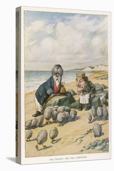 The Walrus and the Carpenter-John Tenniel-Premier Image Canvas