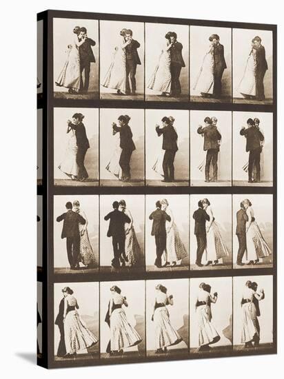 The Waltz-Eadweard Muybridge-Stretched Canvas