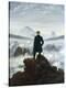 The Wanderer Above the Sea of Fog, 1818-Caspar David Friedrich-Premier Image Canvas