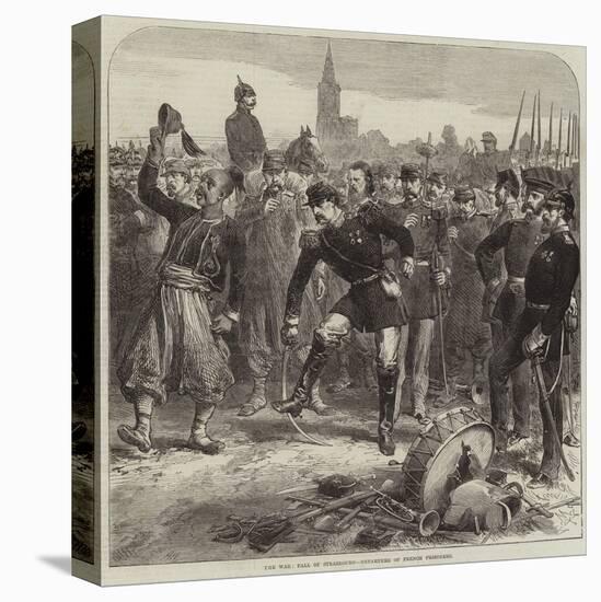 The War, Fall of Strasbourg, Departure of French Prisoners-Arthur Hopkins-Premier Image Canvas