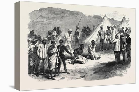 The War in Abyssinia: Trial of Two Natives for Stealing Commissariat Stores 1868-null-Premier Image Canvas