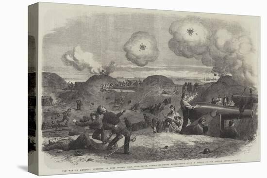 The War in America, Interior of Fort Fisher, Near Wilmington, During the Second Bombardment-null-Premier Image Canvas