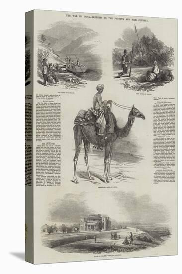 The War in India, Sketches in the Punjaub and Sikh Country-null-Premier Image Canvas