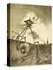 The War of the Worlds, a Martian Fighting-Machine in Action-Henrique Alvim Corr?a-Premier Image Canvas