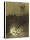 The War of the Worlds, a Martian Machine Contemplates the Drunken Crowd-Henrique Alvim Corr?a-Premier Image Canvas