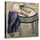 The Washerwoman, 1911 (Gouache on Paper)-Kazimir Severinovich Malevich-Premier Image Canvas