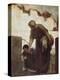The Washerwoman (La Blanchisseuse)-Honore Daumier-Stretched Canvas