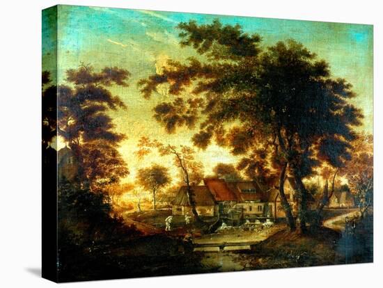 The Water Mill-Meindert Hobbema-Premier Image Canvas