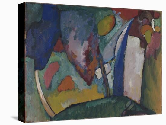 The Waterfall, 1909 (Oil on Pasteboard)-Wassily Kandinsky-Premier Image Canvas