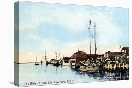 The Waterfront, Charlottetown, Prince Edward Island, Canada, C1900s-null-Premier Image Canvas