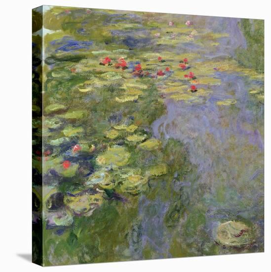 The Waterlily Pond, 1917-19-Claude Monet-Premier Image Canvas