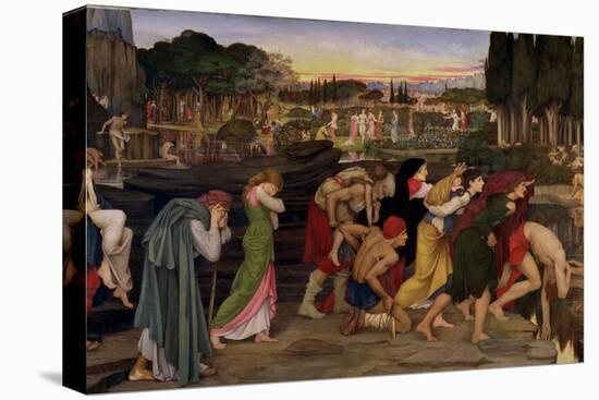 The Waters of Lethe by the Plains of Elysium, C.1880-John Roddam Spencer Stanhope-Premier Image Canvas