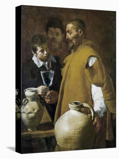 The Waterseller of Seville-Diego Velazquez-Stretched Canvas