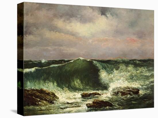 The Wave-Gustave Courbet-Premier Image Canvas