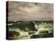 The Wave-Gustave Courbet-Premier Image Canvas