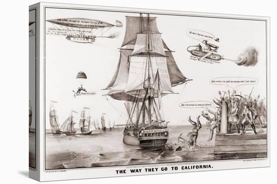 The Way They Go to California-null-Premier Image Canvas