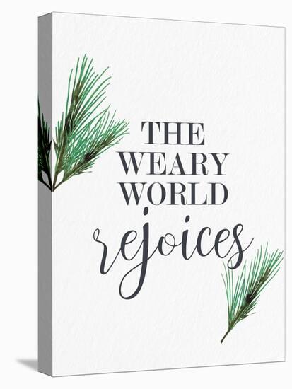 The Weary World Rejoices-Kim Allen-Stretched Canvas