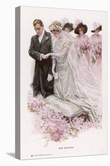 The Wedding Ceremony-Harrison Fisher-Premier Image Canvas
