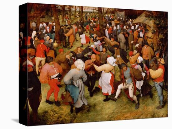 The Wedding Dance, C.1566 (Oil on Panel)-Pieter Bruegel the Elder-Premier Image Canvas