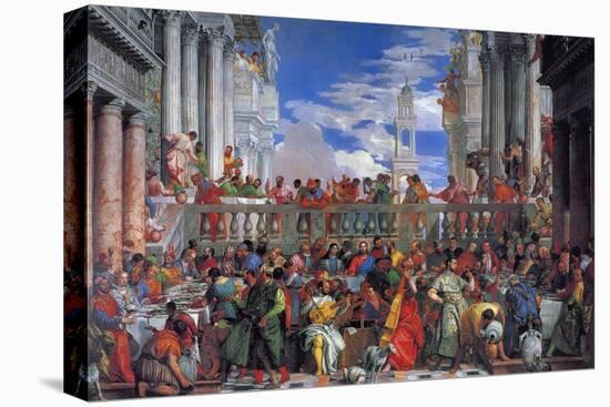 The Wedding Feast at Cana, 1563-Paolo Veronese-Premier Image Canvas