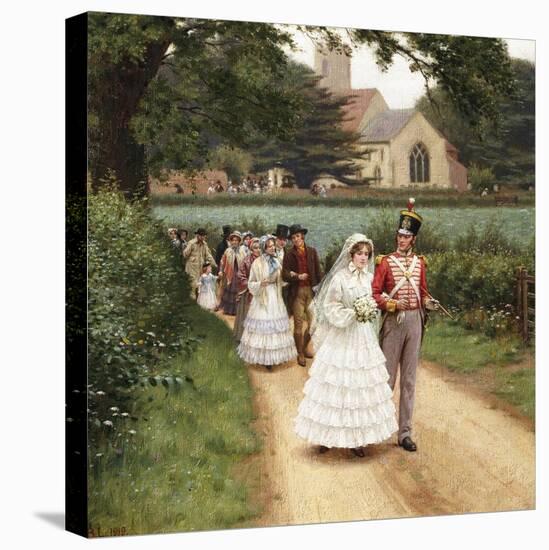 The Wedding March-Edmund Blair Leighton-Premier Image Canvas