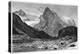 The Wellhorn and the Rosenlaui Glacier, Switzerland, 19th Century-C Laplante-Premier Image Canvas