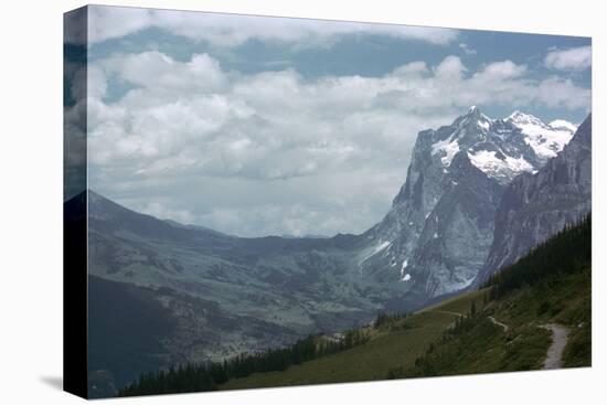 The Wetterhorn from Alpiglen-CM Dixon-Premier Image Canvas