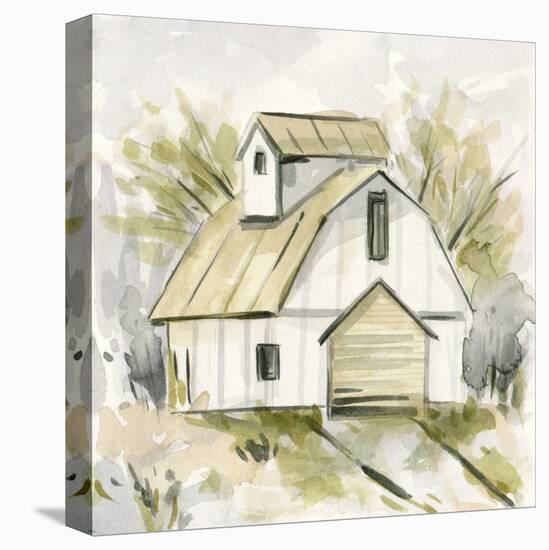 The White Barn I-Melissa Wang-Stretched Canvas