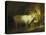 The White Bull in the Stable-Jean-Honoré Fragonard-Premier Image Canvas