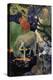 The White Horse, by Paul Gauguin-null-Premier Image Canvas