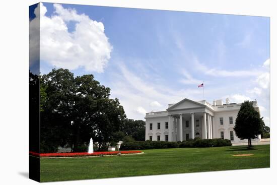 The White House and its Front Lawn are Seen Here on U.S. Independence Day, July 4, 2009.-1photo-Premier Image Canvas