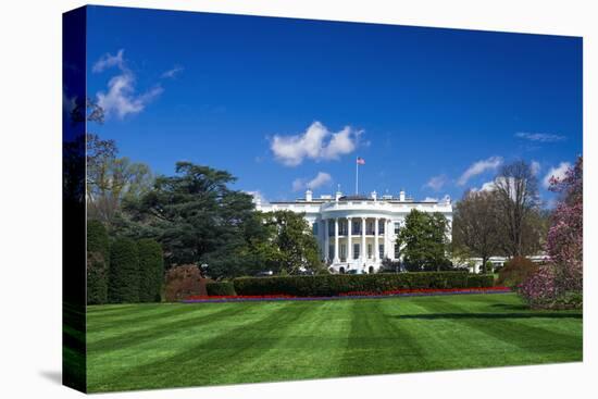 The White House and south lawn, Washington DC, USA-Russ Bishop-Premier Image Canvas