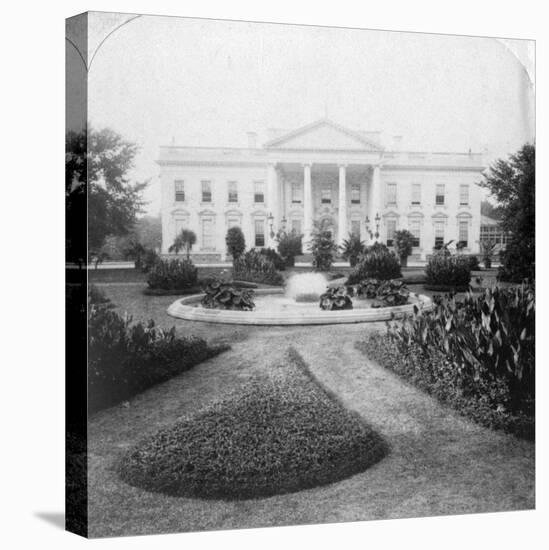 The White House, Washington, Dc., USA, Late 19th Century-Underwood & Underwood-Premier Image Canvas