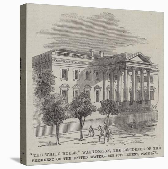 The White House, Washington, the Residence of the President of the United States-null-Premier Image Canvas