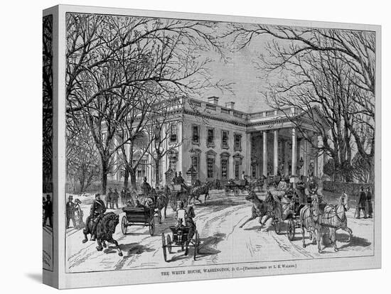The White House, Wshington, D. C. Photographed by L. E. Walker.-null-Premier Image Canvas