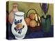 The White Jug with Flower and Fruit, 1910-Auguste Macke-Premier Image Canvas