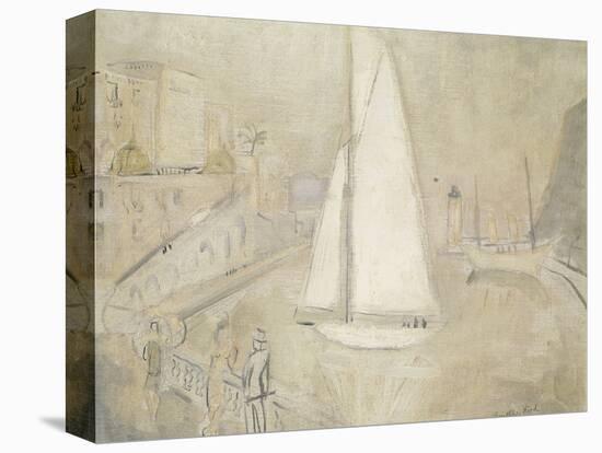 The White Yacht in Monte Carlo-Christopher Wood-Premier Image Canvas